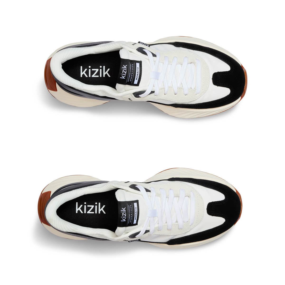 M's Monaco  - White/Black